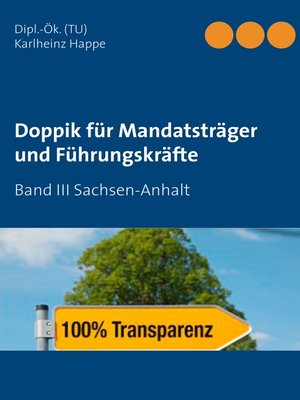 cover image of Band III Sachsen-Anhalt